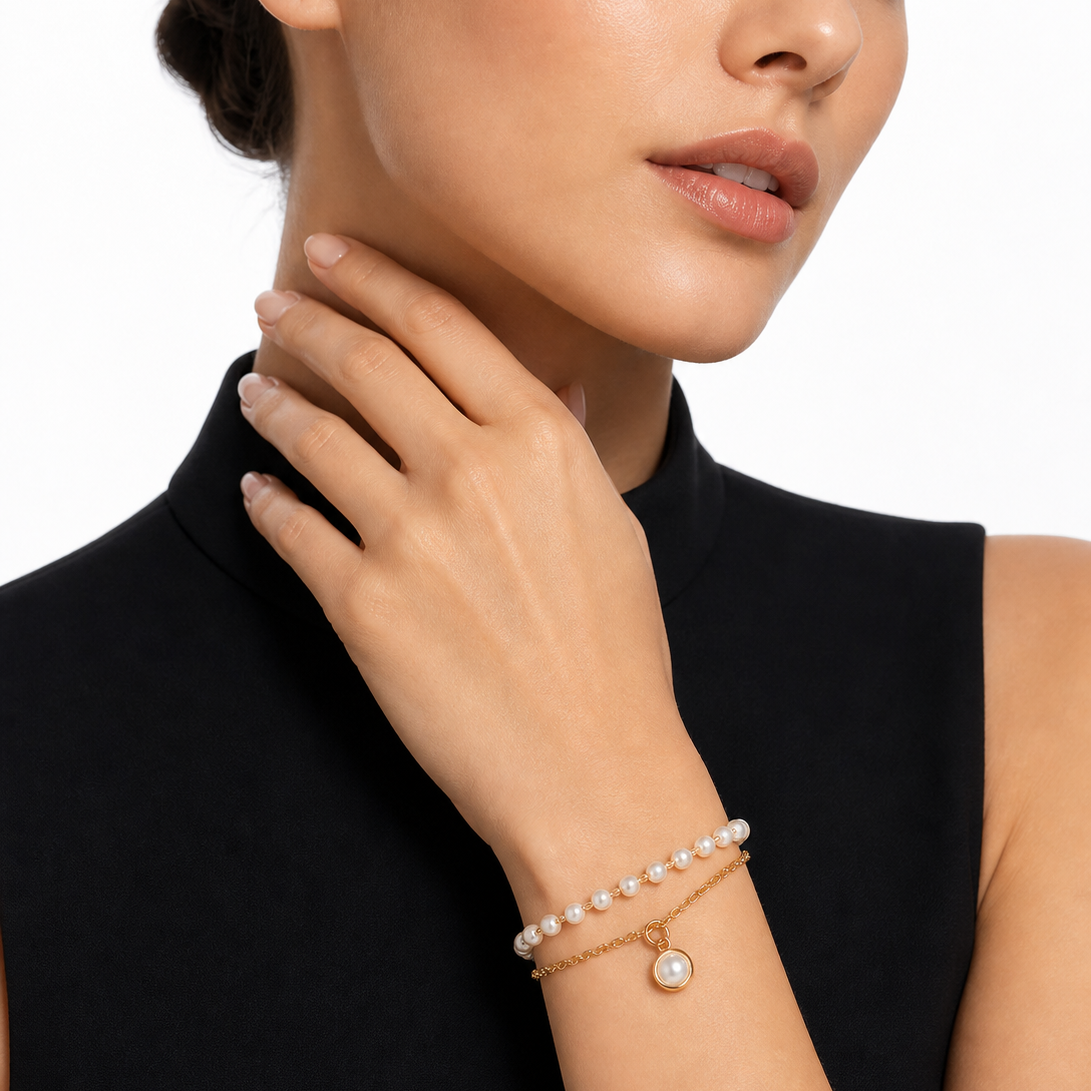 Pearl Link Bracelet