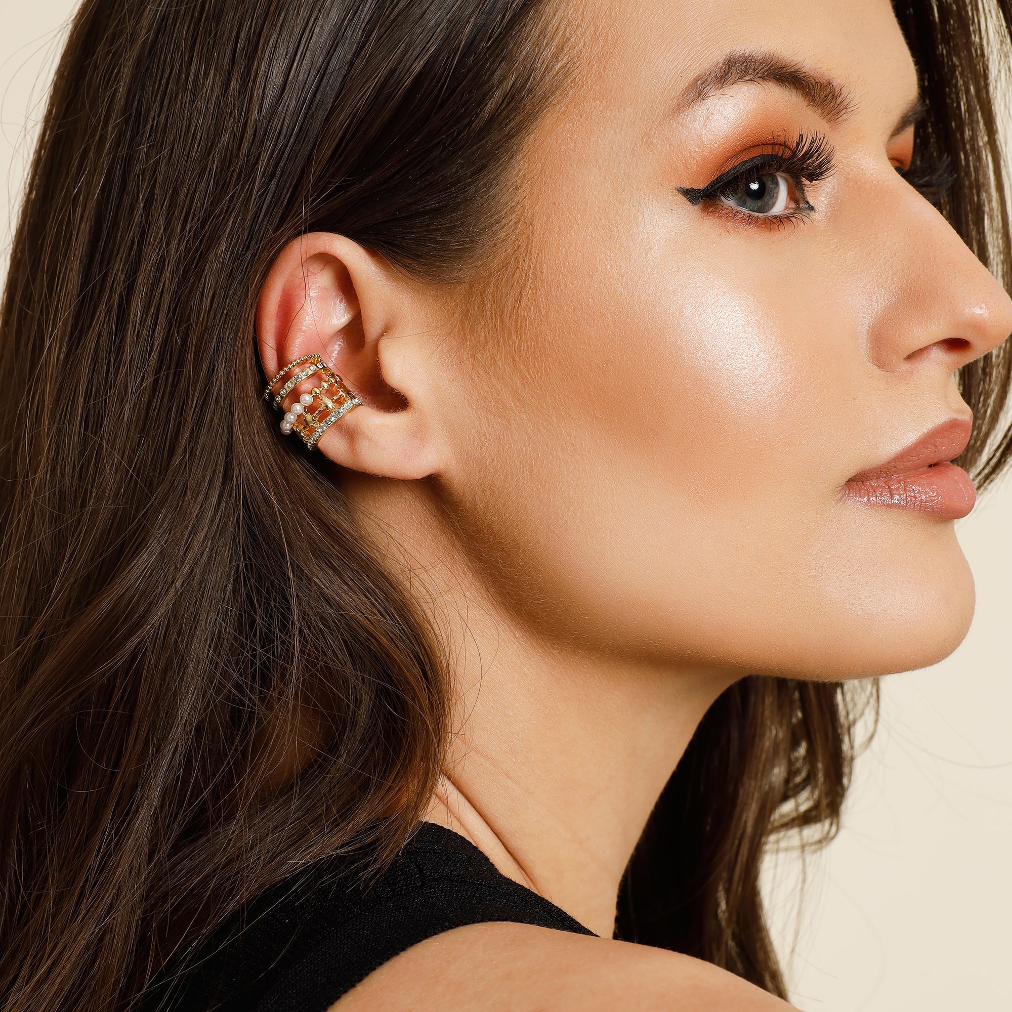 Exquisite Multi Layer Clip On