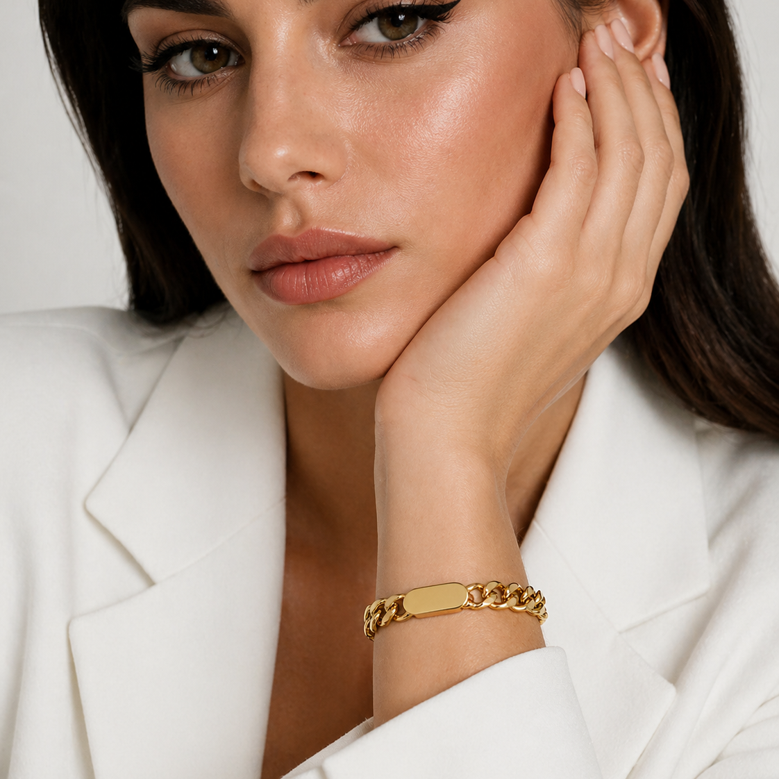 Statement Link Bracelet