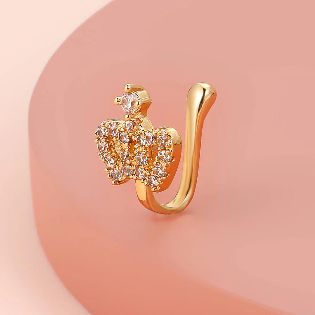 Tiara Non Piercing Nose Pin