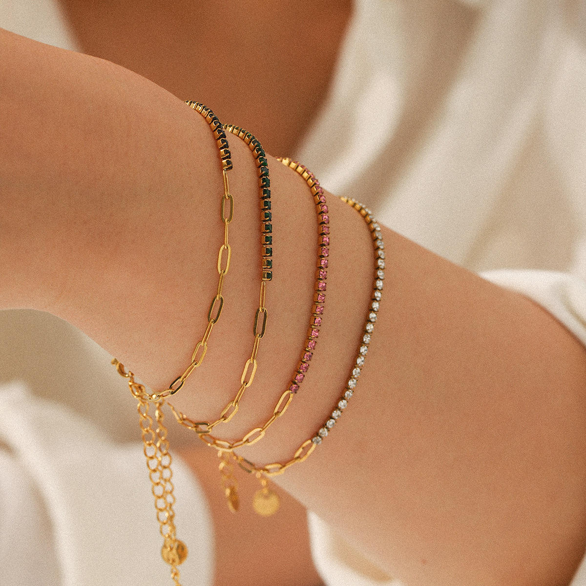 Tennis Link Bracelet