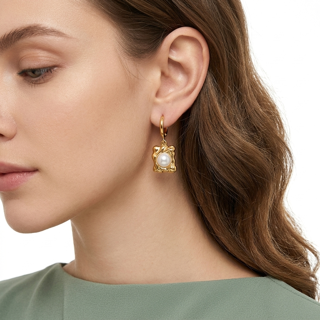 Pearl Relic Earrings