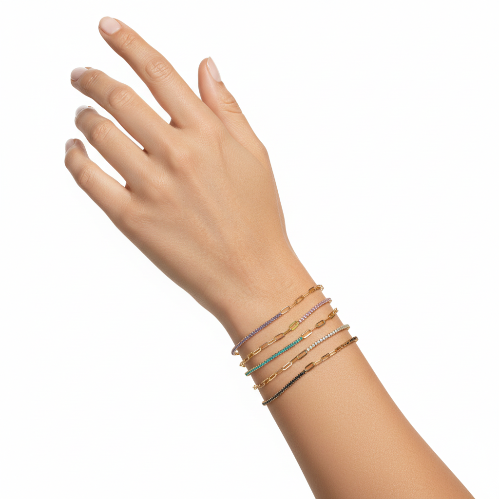 Tennis Link Bracelet