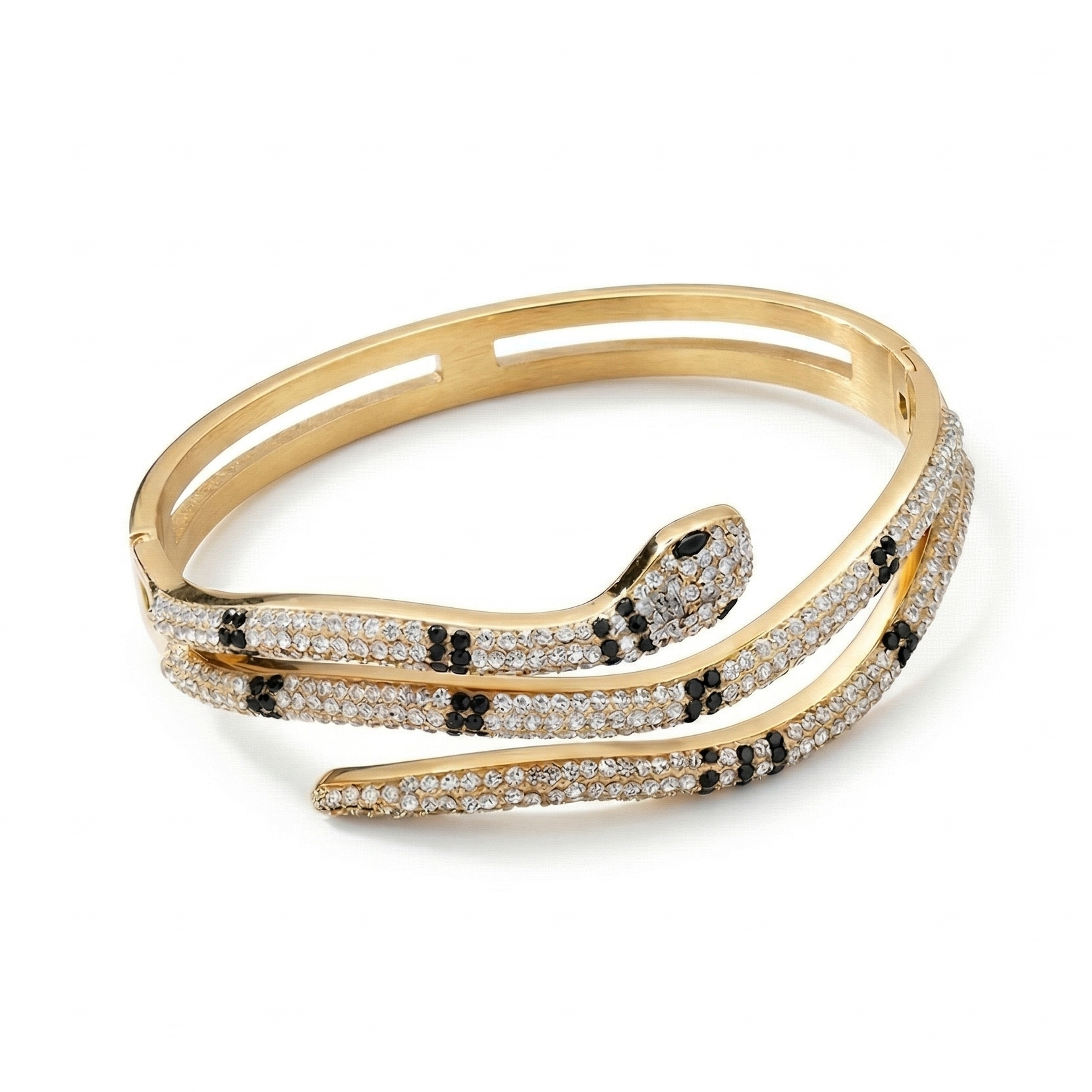 Studded Serpentine Bracelet