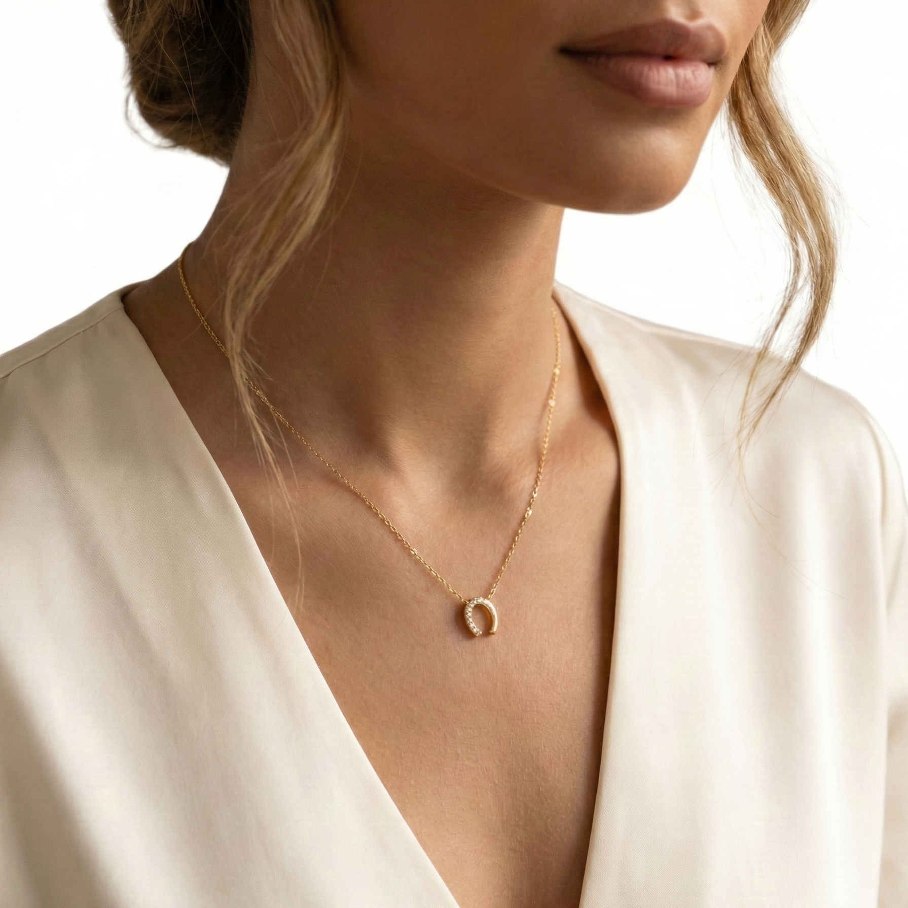 Fortune Horseshoe Necklace