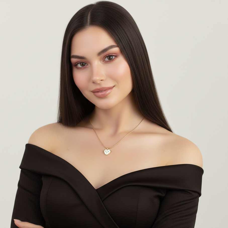 Cheesy Heart Pendant