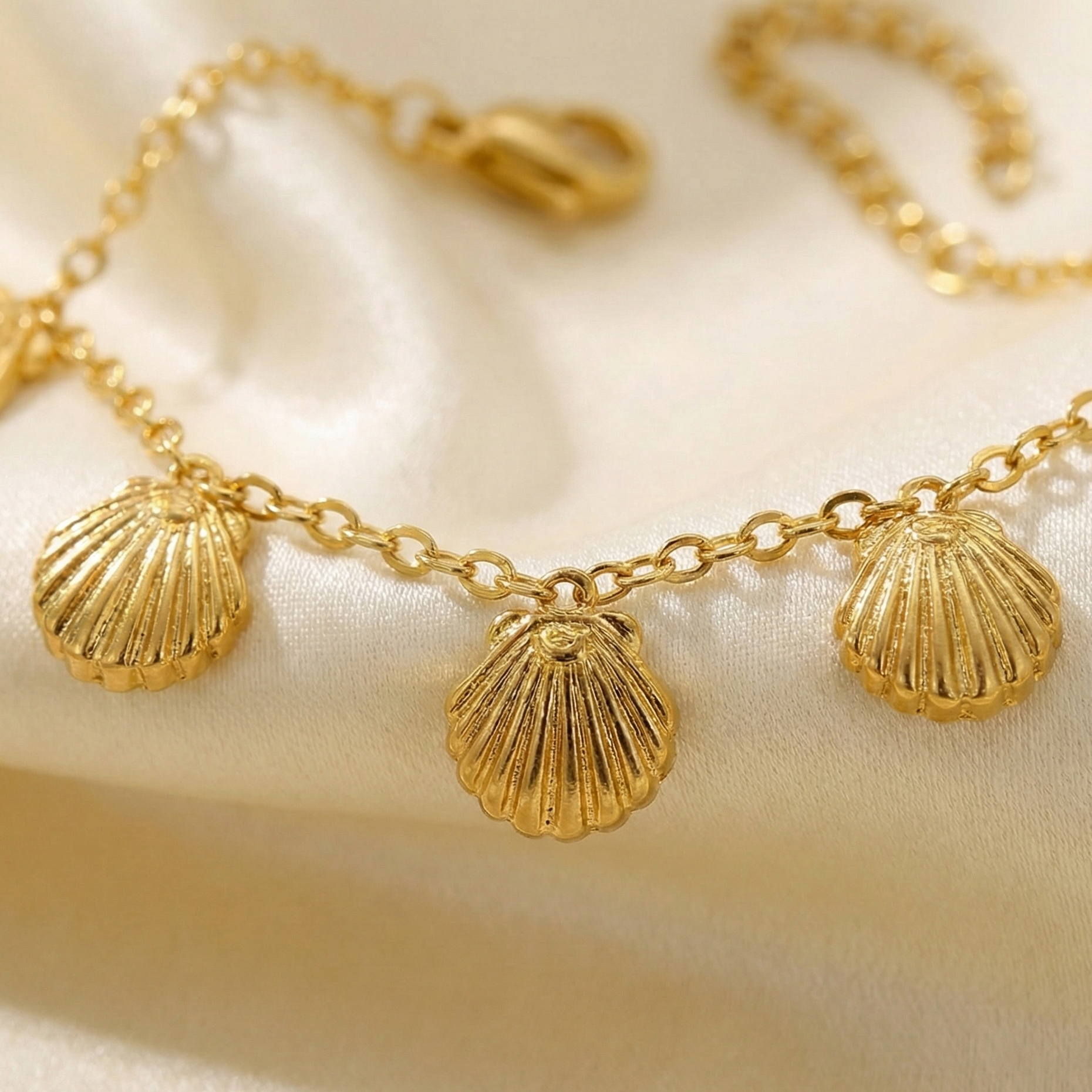 Shell Charms Anklet