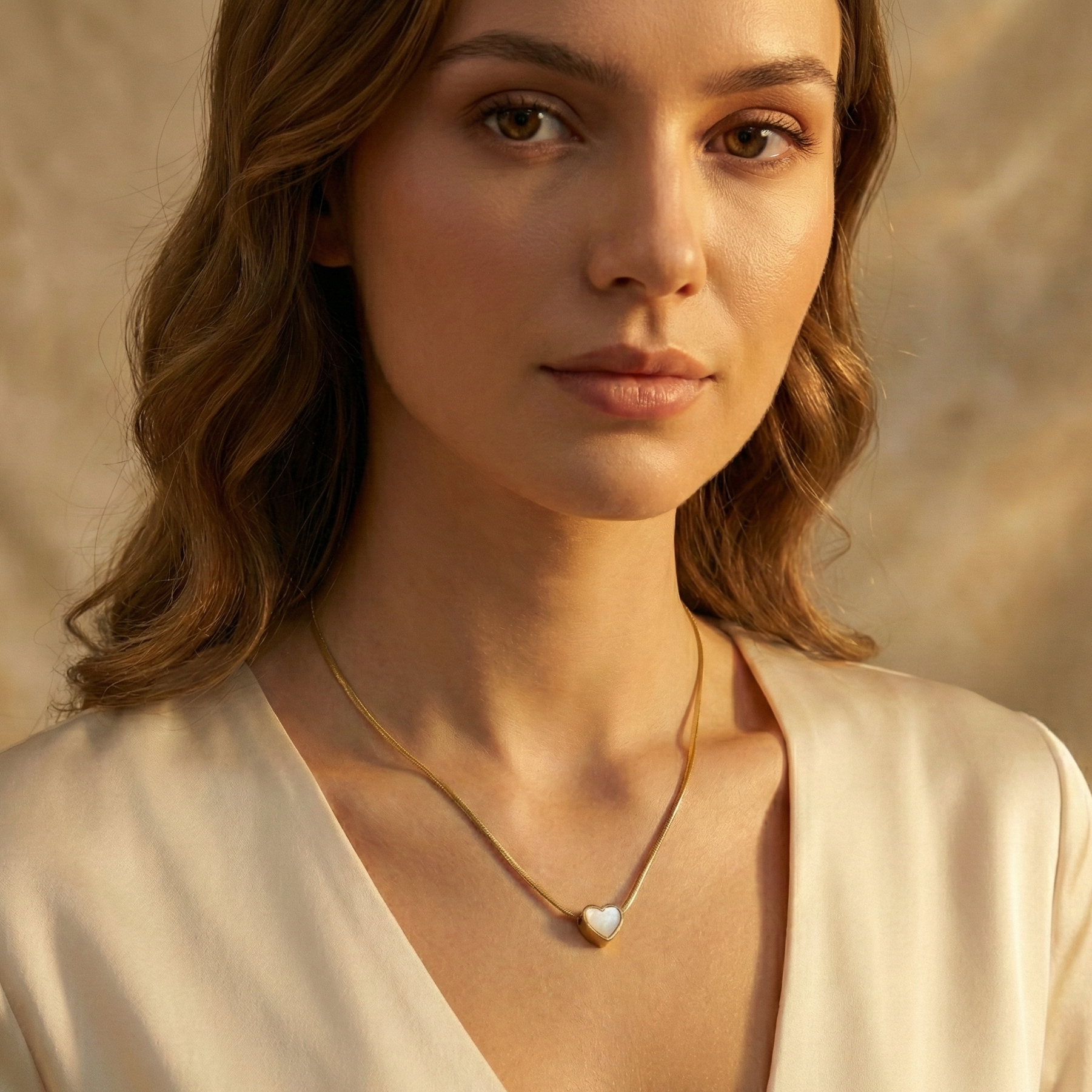 Ivory Heart Pendant