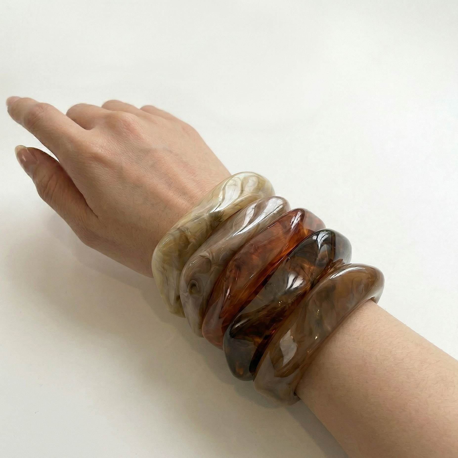 Resin Roots Bangle