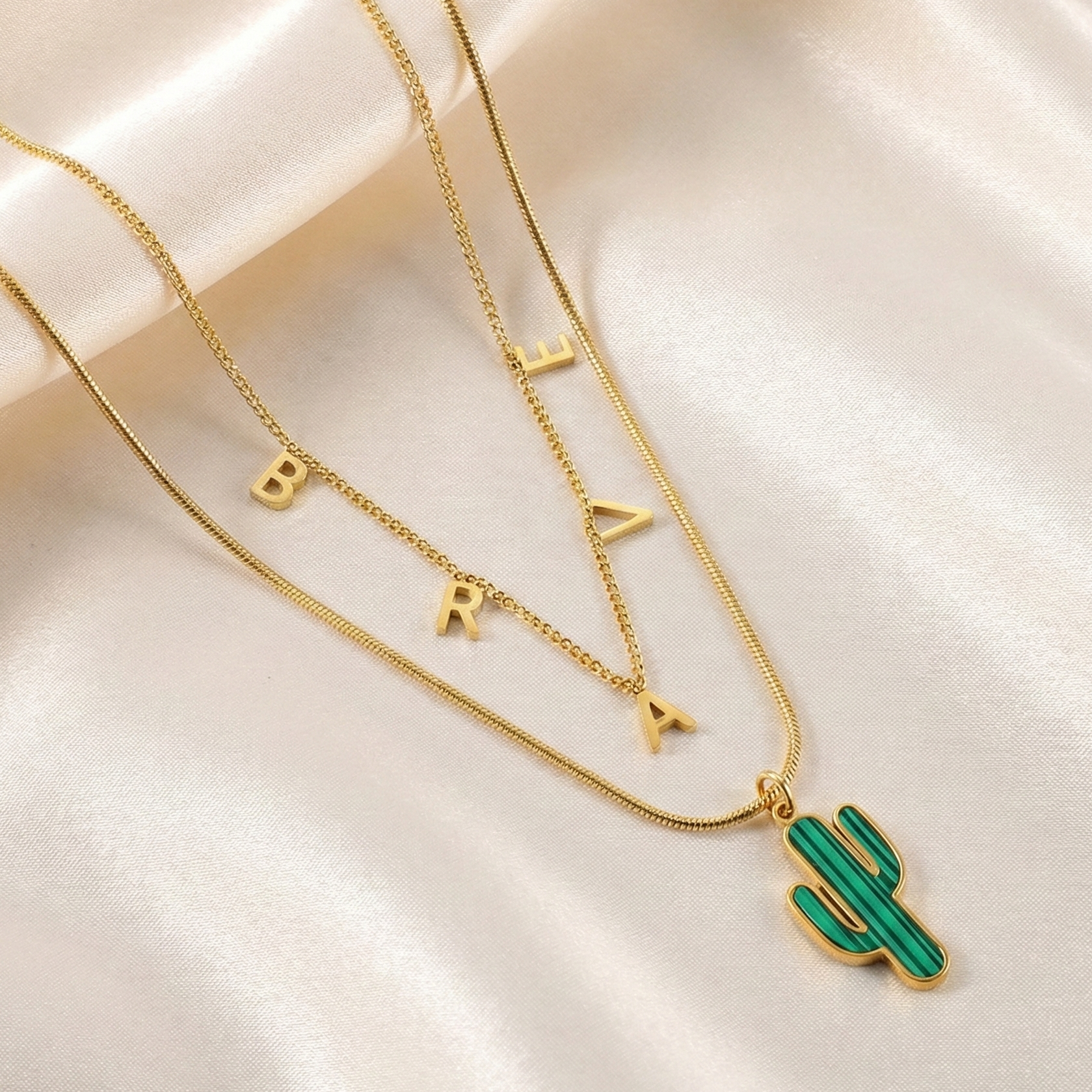 Desert Cactus Necklace