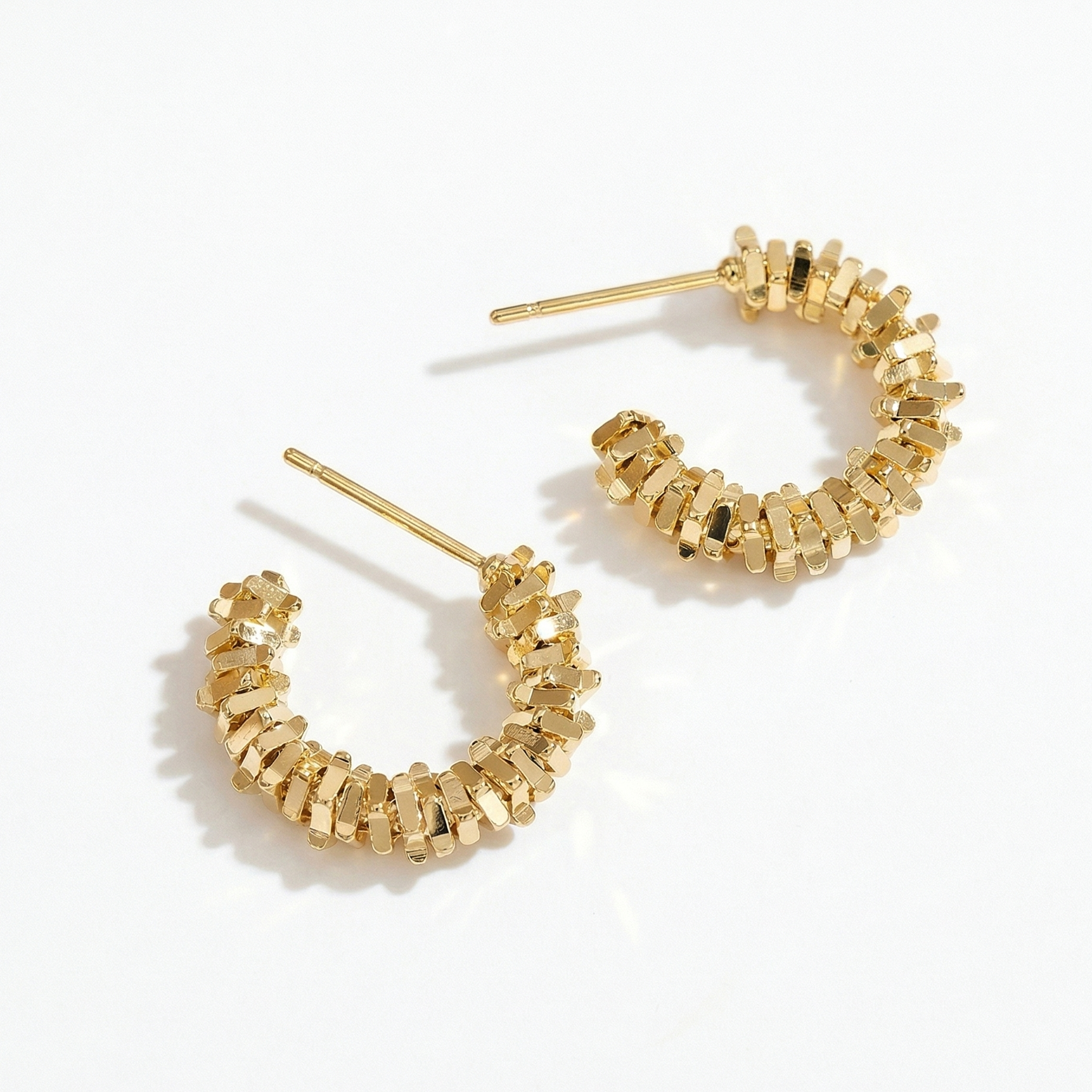 Dazzling Charmer Hoops