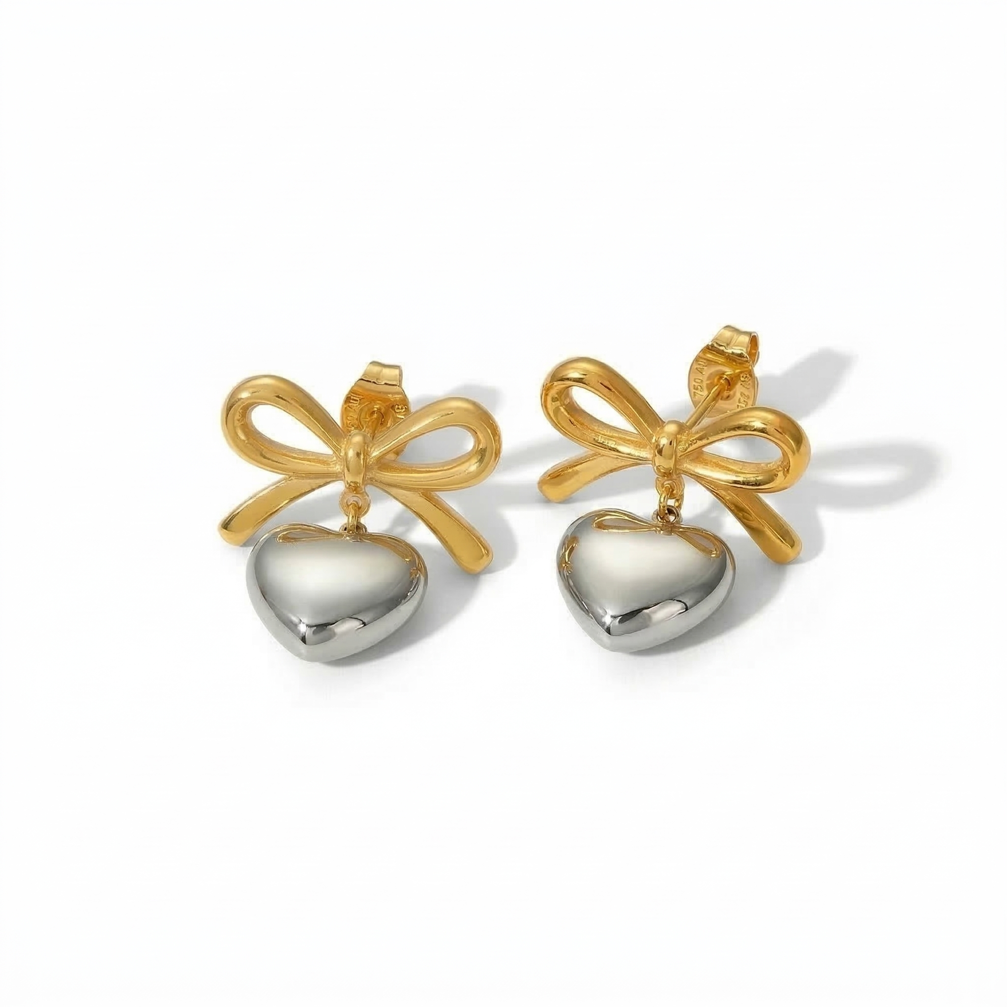 Heartbow Earrings