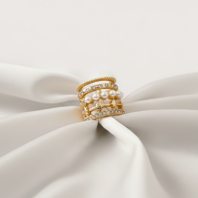 Exquisite Multi Layer Clip On