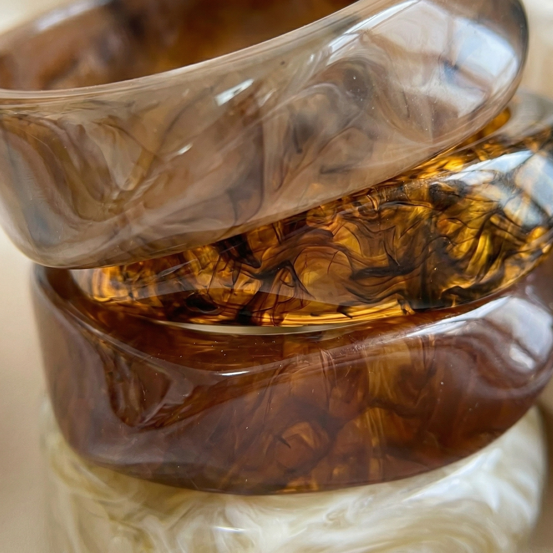 Resin Roots Bangle