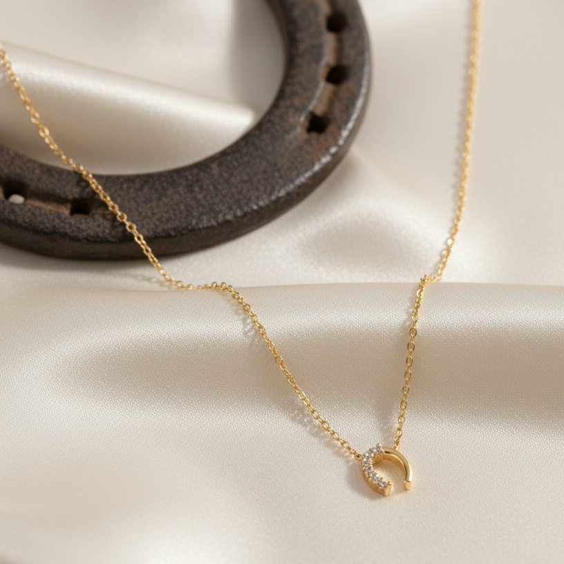 Fortune Horseshoe Necklace