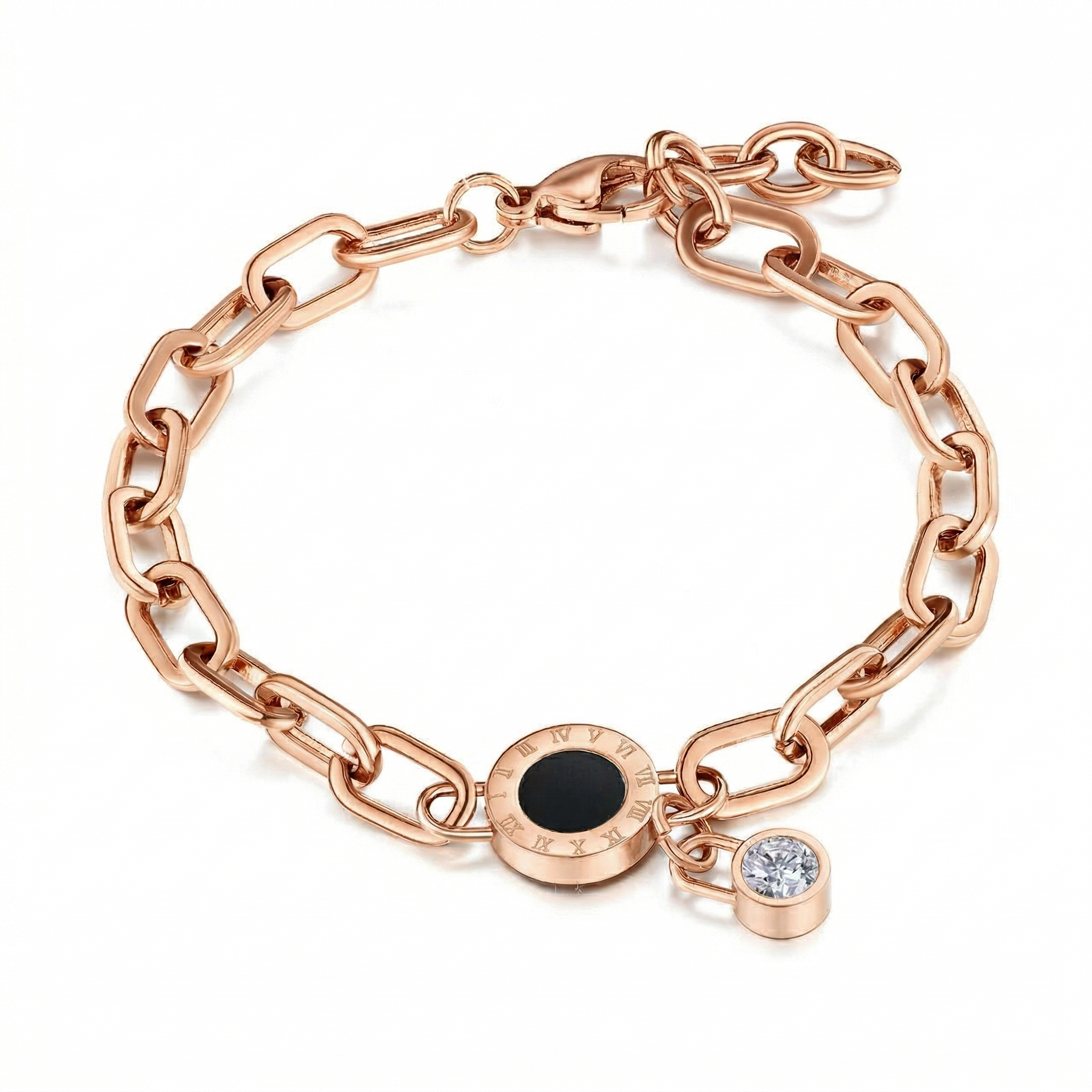 Roman Link Bracelet