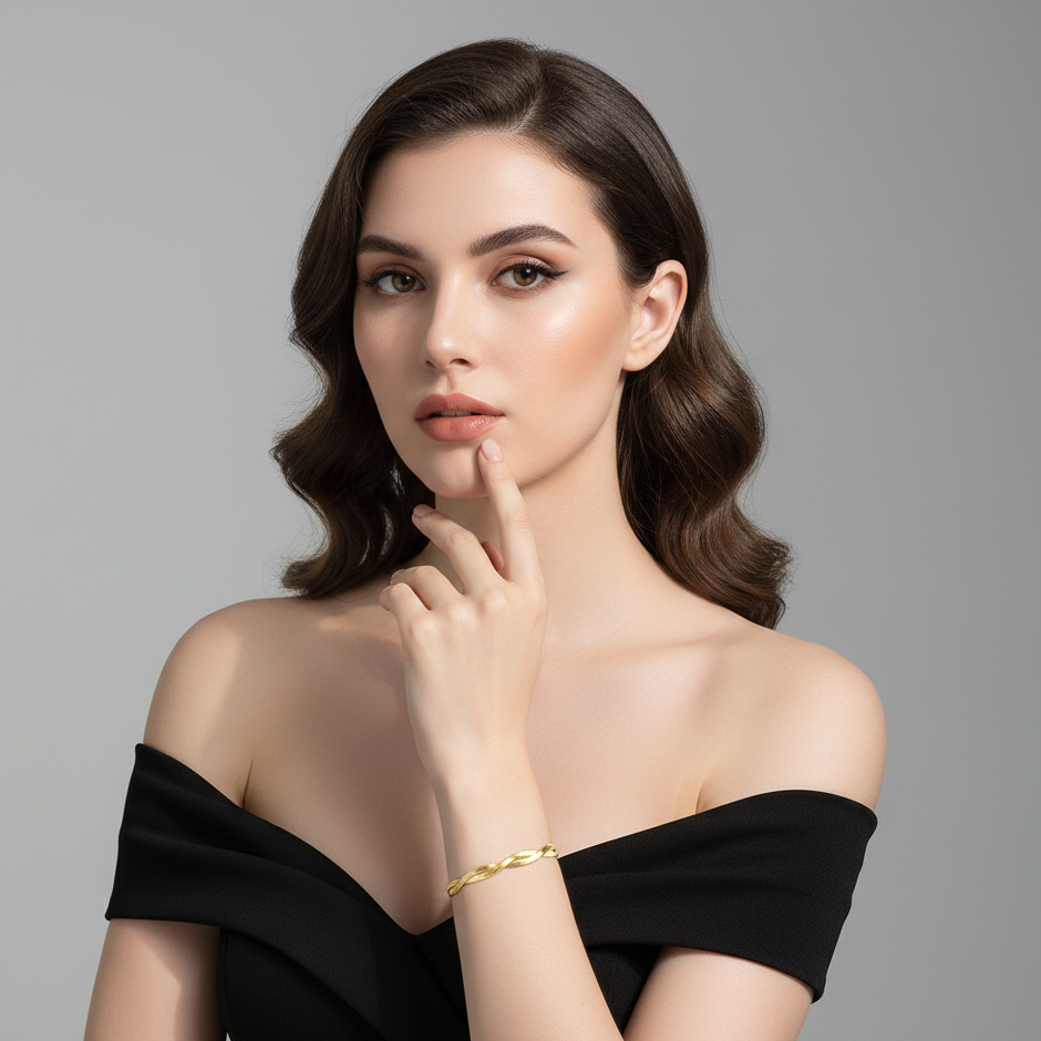 Twisted Snakechain Bracelet