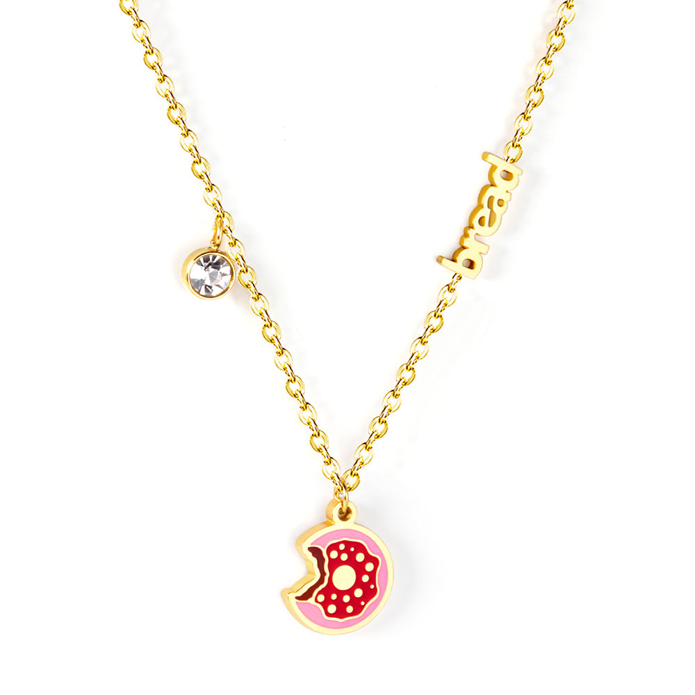 Donut Worry Necklace