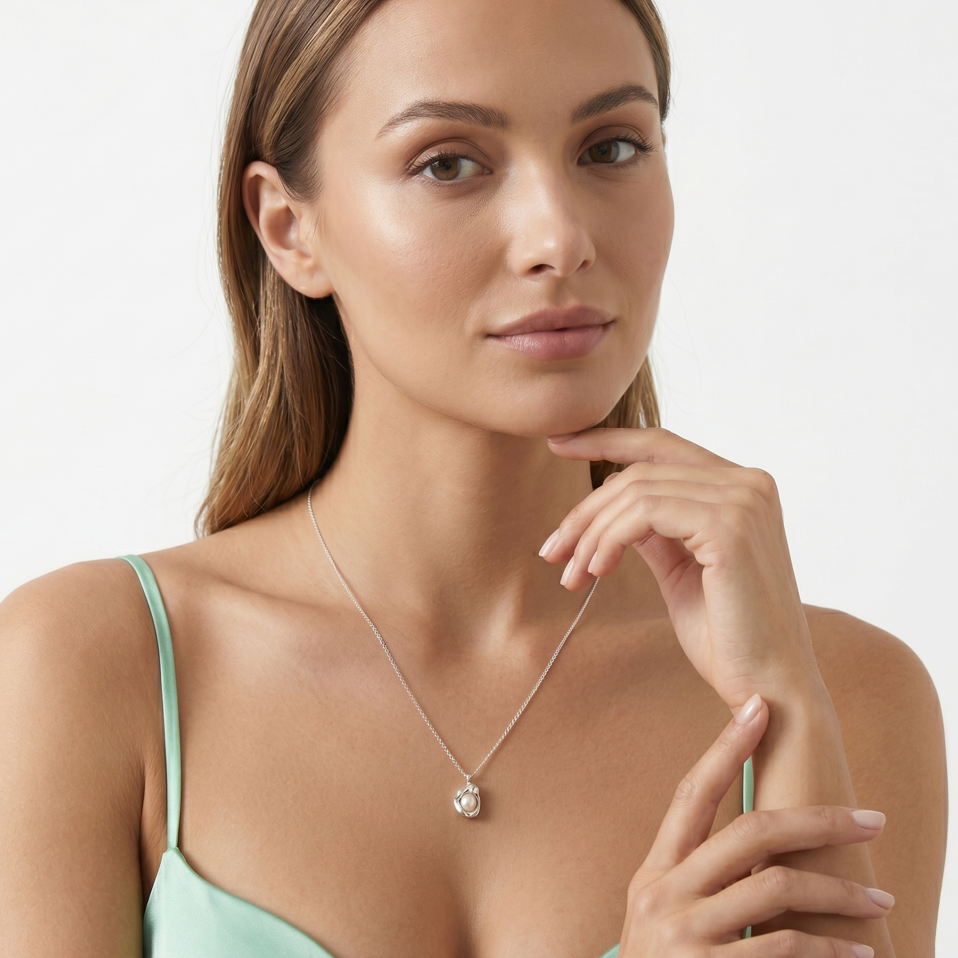 Silver Nest Pendant