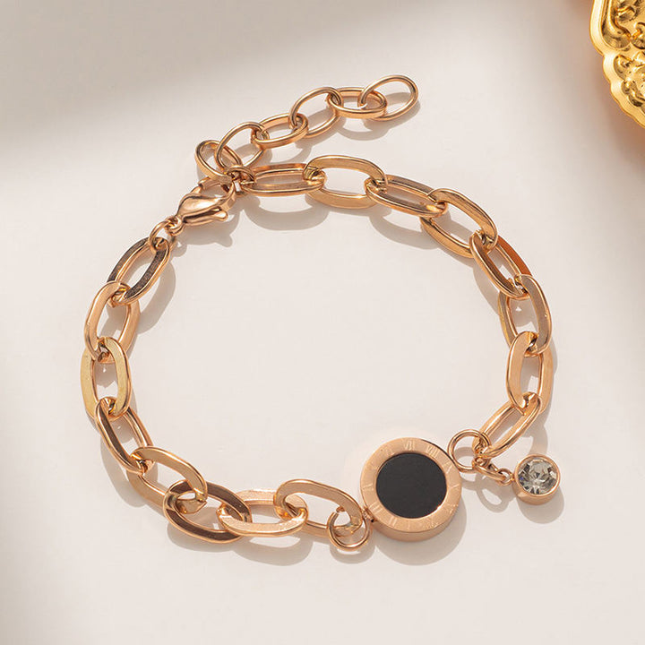 Roman Link Bracelet