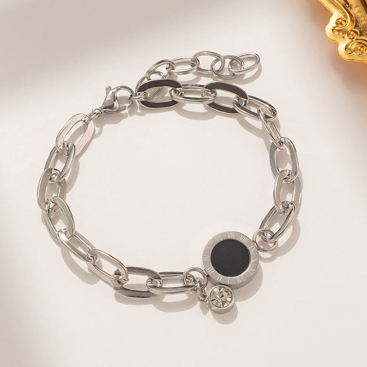 Roman Link Bracelet