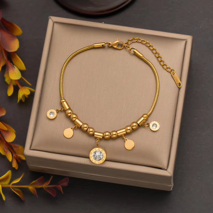 Roman Star Bracelet
