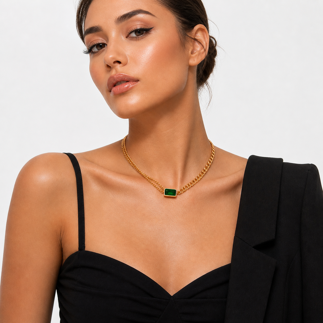 Jade Luxe Choker Necklace