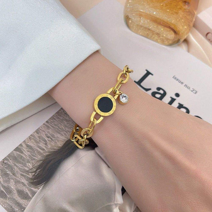 Roman Link Bracelet