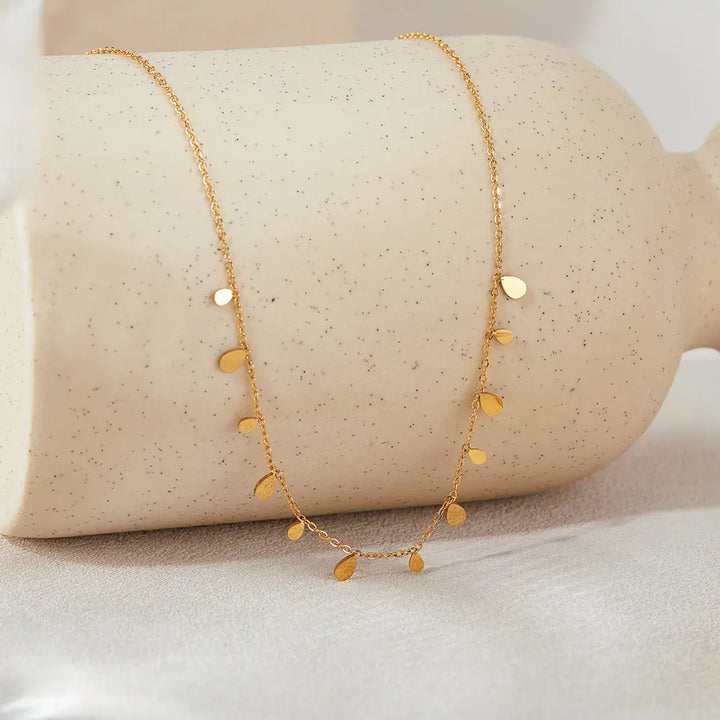 Golden Drops Necklace