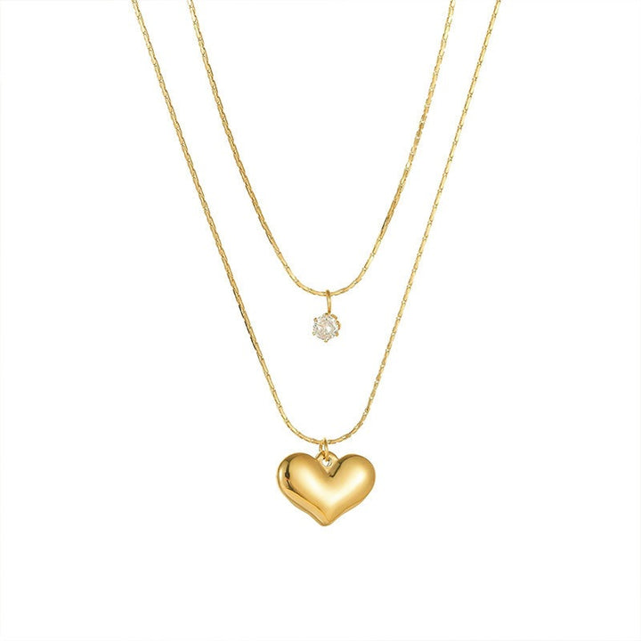 Crystal Heartline Pendant