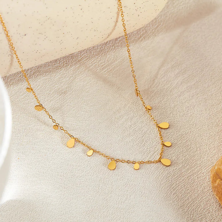 Golden Drops Necklace