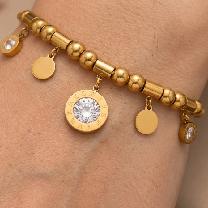 Roman Star Bracelet