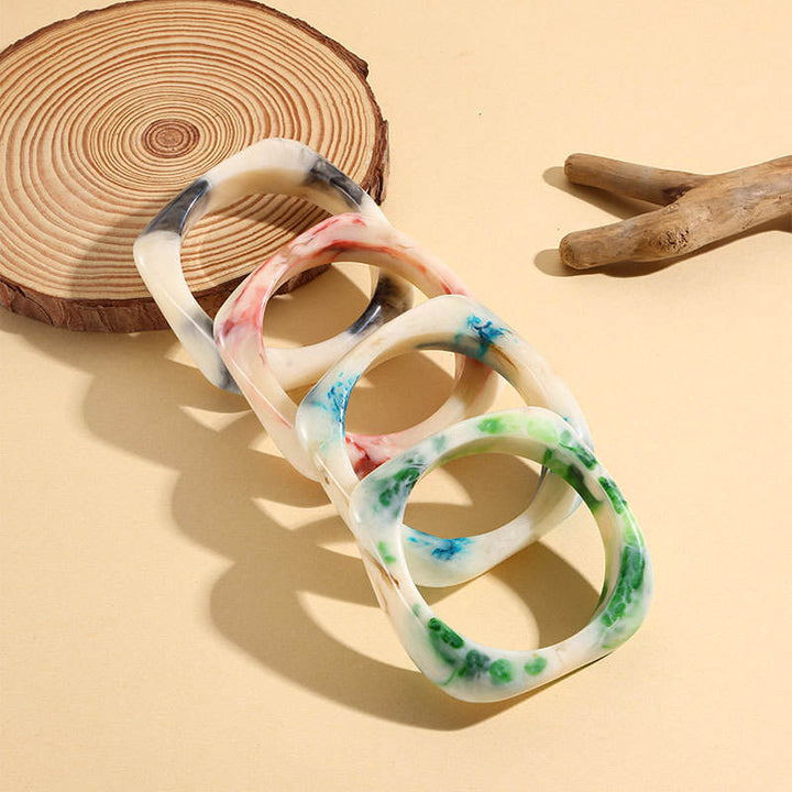 Aurora Resin Bangle