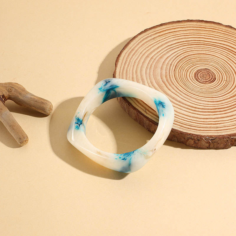 Aurora Resin Bangle