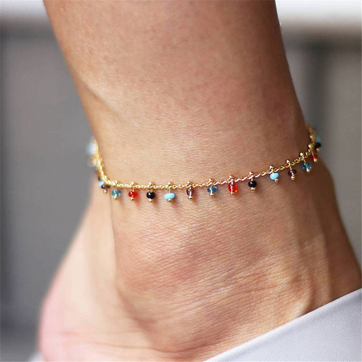 Prism Beads Anklet