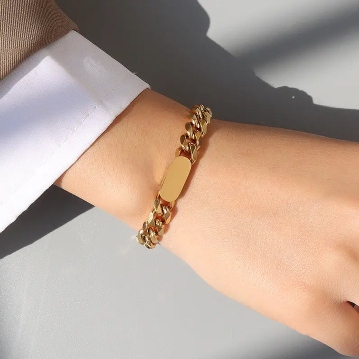 Statement Link Bracelet