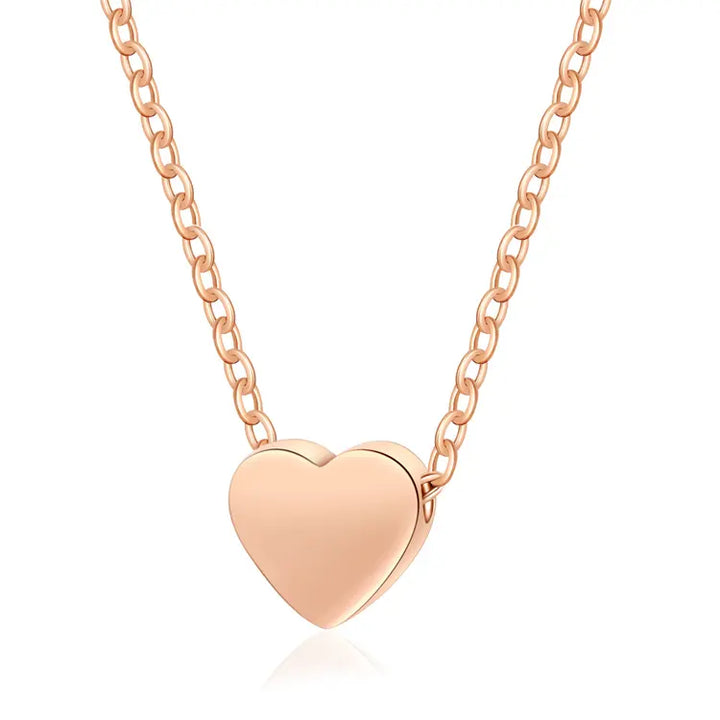 Rose Heart Pendant