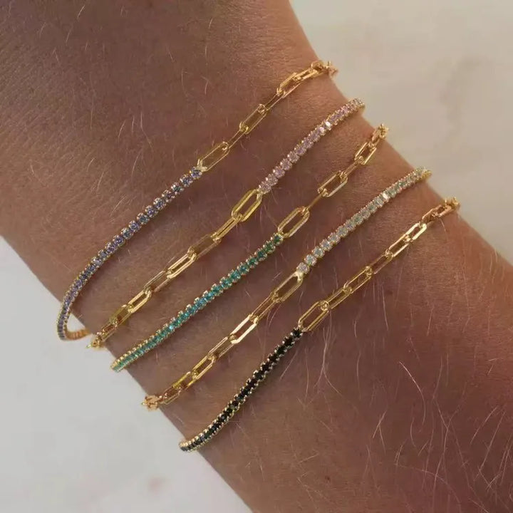 Tennis Link Bracelet