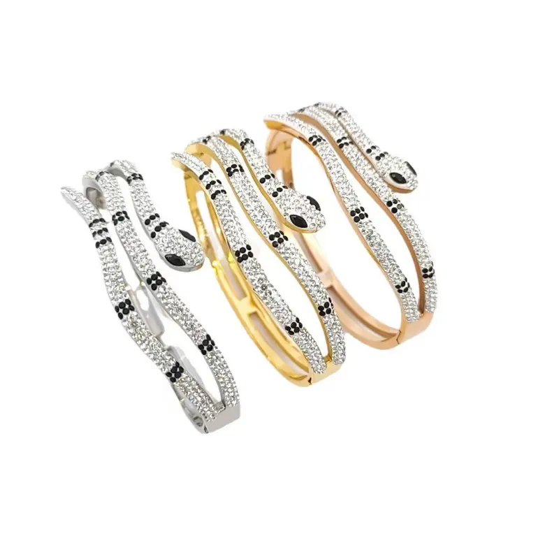 Studded Serpentine Bracelet