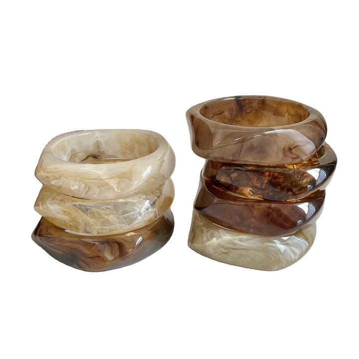 Resin Roots Bangle