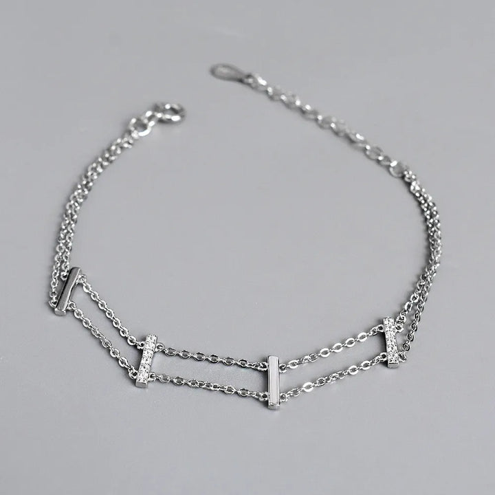 Shimmering Ladder Bracelet