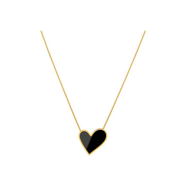 Asymmetric Black Pendant