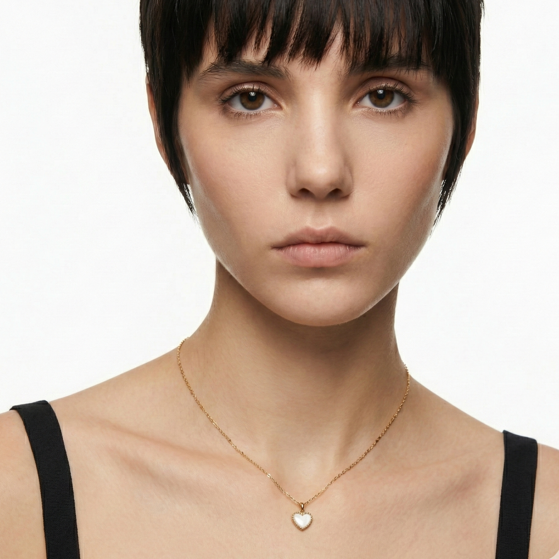 Holographic Heart Pendant