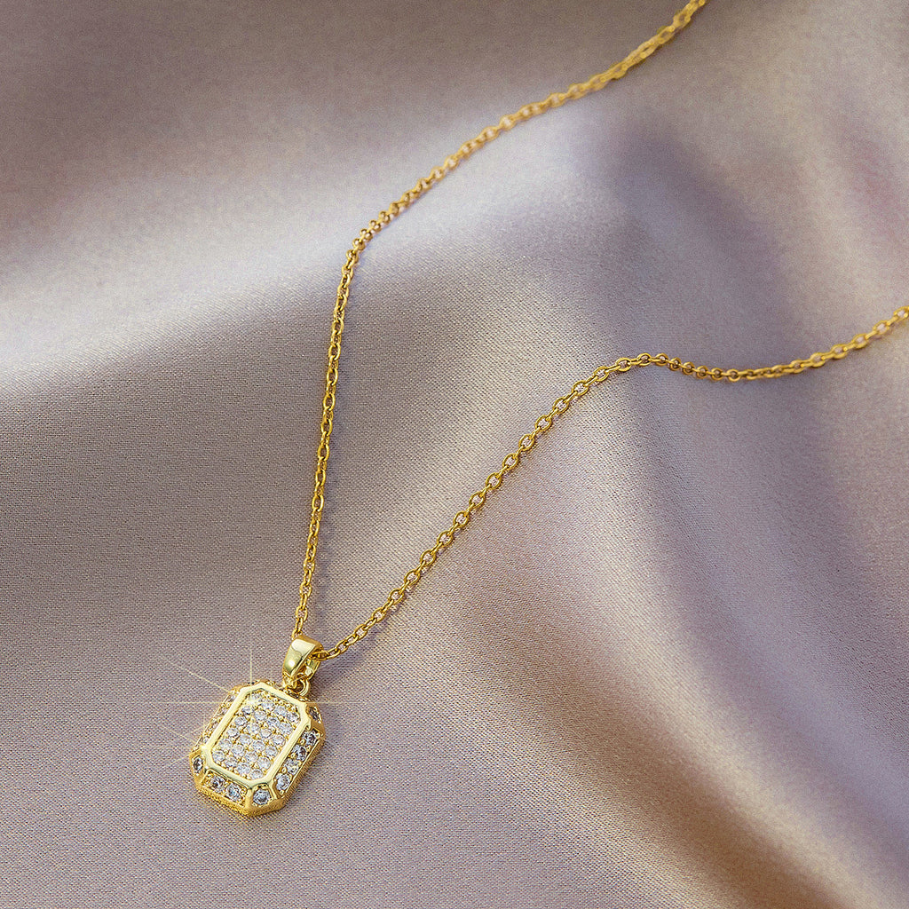 Embellished Prism Pendant