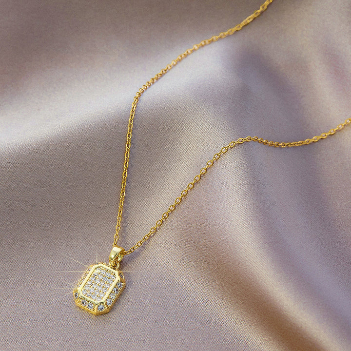Embellished Prism Pendant