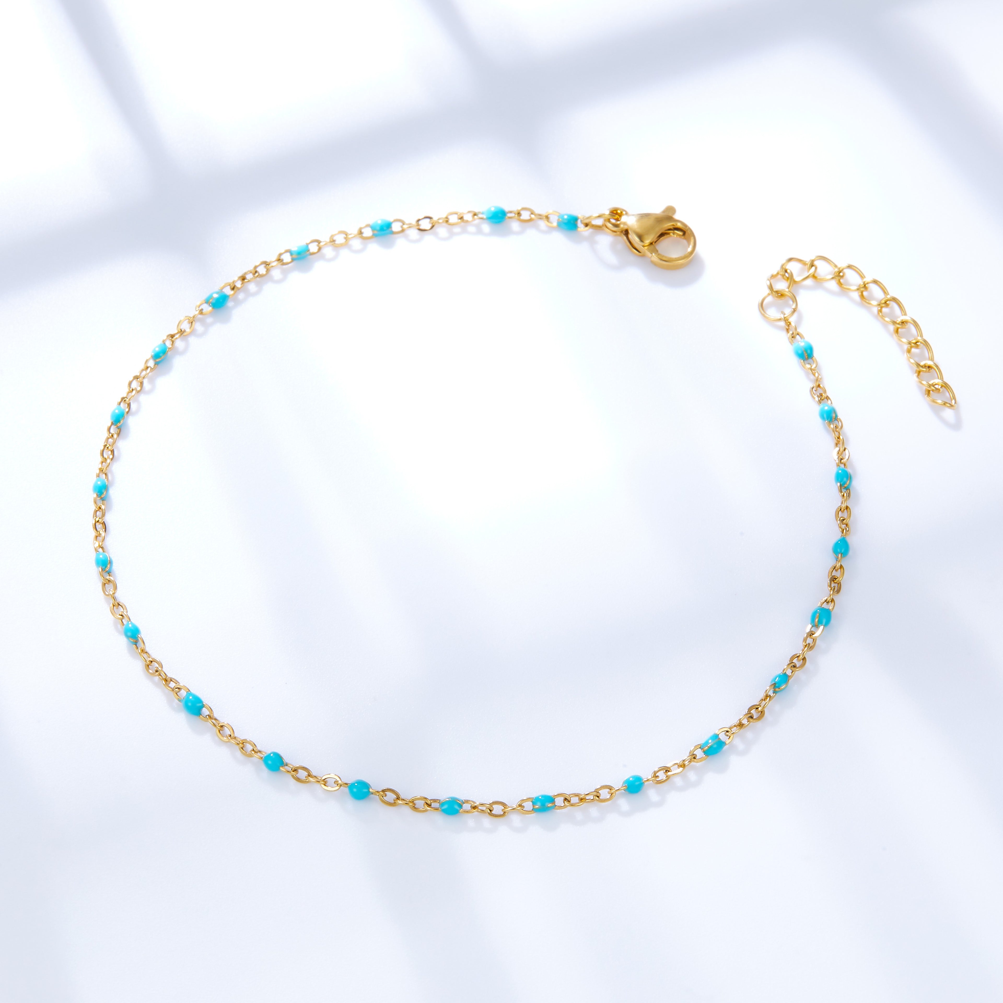 Blue Whisper Anklet