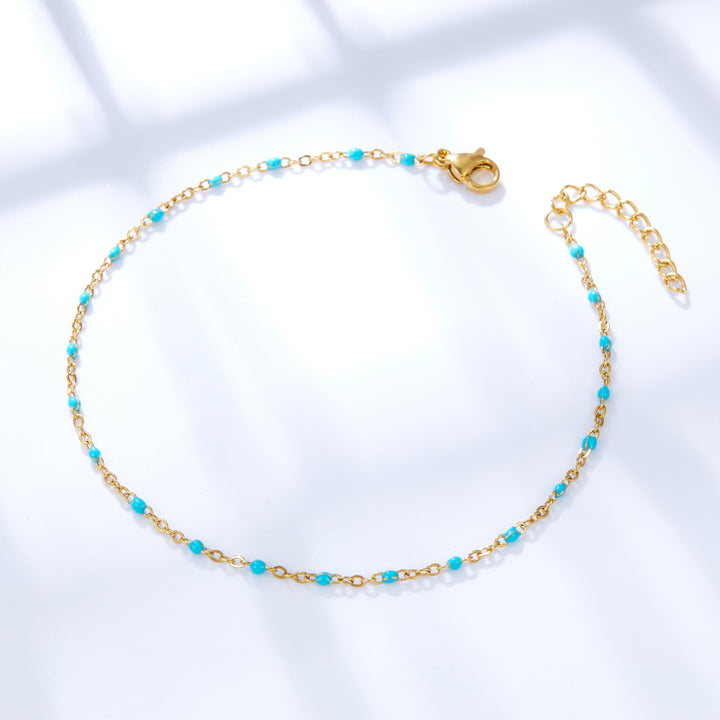 Blue Whisper Anklet