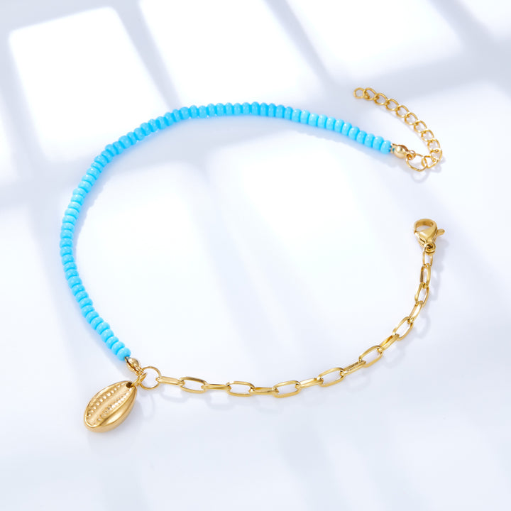 Golden Shell Anklet