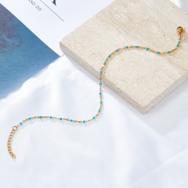 Blue Whisper Anklet