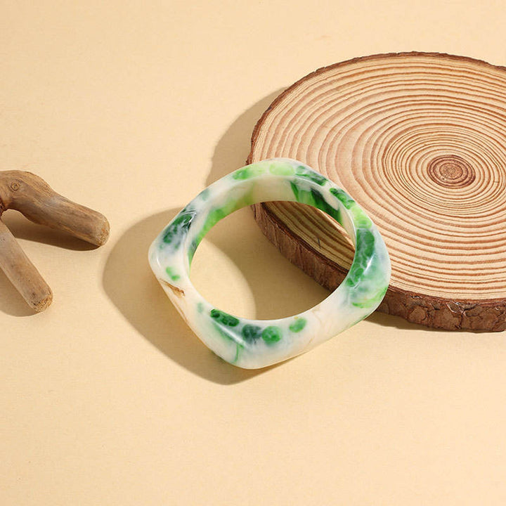 Aurora Resin Bangle